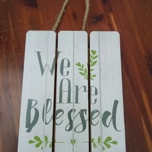 Rustic wall hanging set